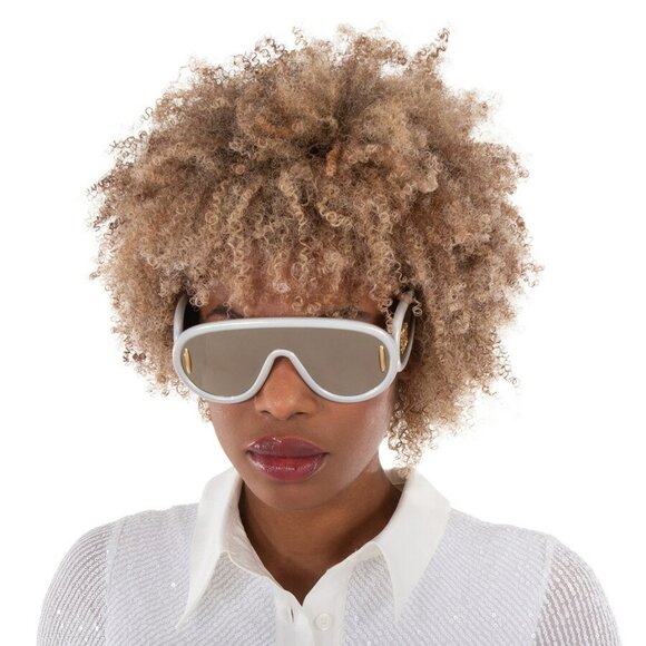 Loewe X PAULA'S IBIZA Women Sunglasses Black Grey Shield LW40128I 24C NEW AUTHEN - Picture 8 of 10